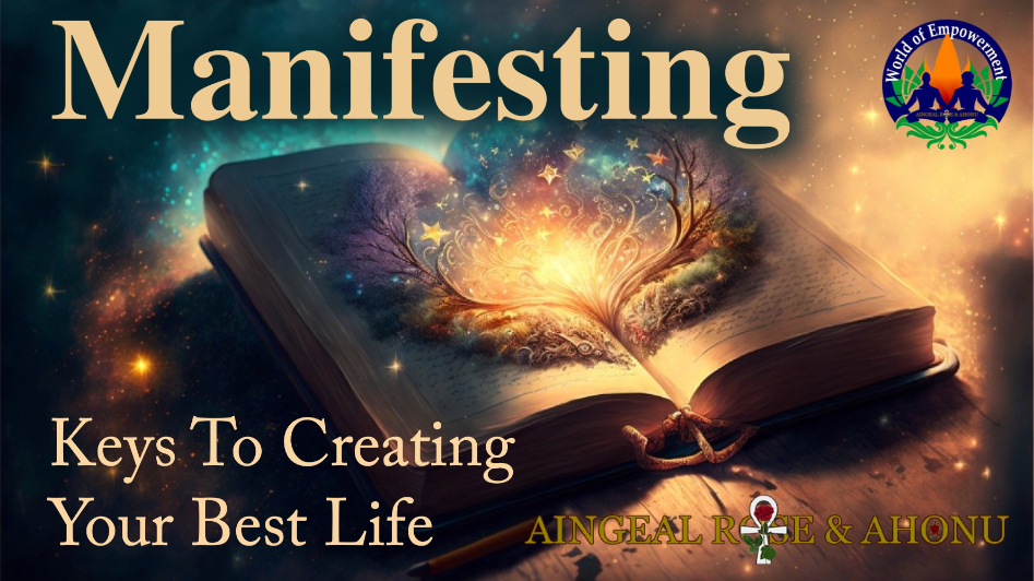 The Book Of Manifesting by Aingeal Rose