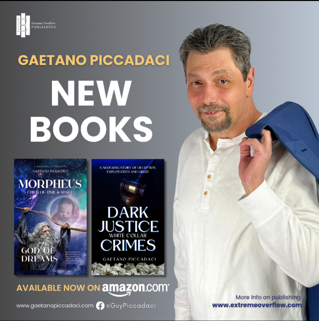 Meet Gaetano Piccadaci, Author of Dark Justice - White Collar Crimes, Morpheus: Child of Time and Space, and more.